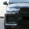 Клыки на передний бампер "GT" для BMW X6 купить недорого с доставкой в Судак