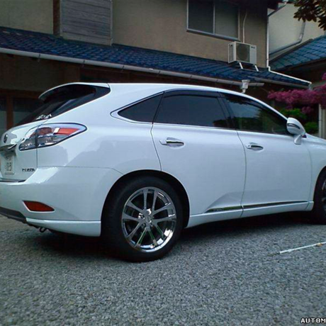 Молдинги на пороги "LX-Mode" для Lexus RX 350 (2008-2012) купить недорого с доставкой в Судак