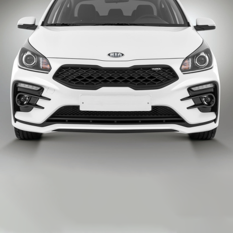Бампер передний "Kudos Romb" для Kia Rio (2017-2020) купить недорого с доставкой в Судак