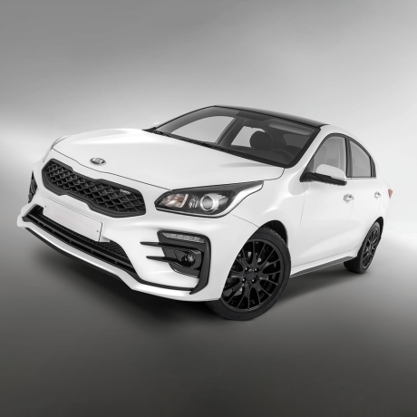 Бампер передний "Kudos Romb" для Kia Rio (2017-2020) купить недорого с доставкой в Судак