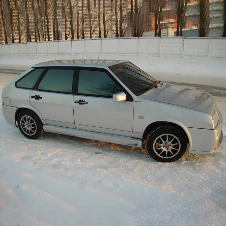 Накладки на пороги "AVR" для B@3 2108, 2109, 21099 купить недорого с доставкой в Судак