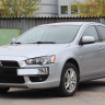 Рамка под номер на передний бампер для Mitsubishi Lancer X (2007-2016) купить недорого с доставкой в Судак