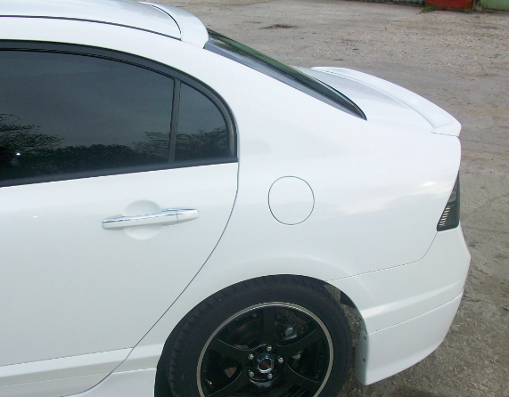 Лип спойлер для Honda Civic 4D (2006-2012) купить недорого с доставкой в Судак