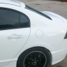 Лип спойлер для Honda Civic 4D (2006-2012) купить недорого с доставкой в Судак