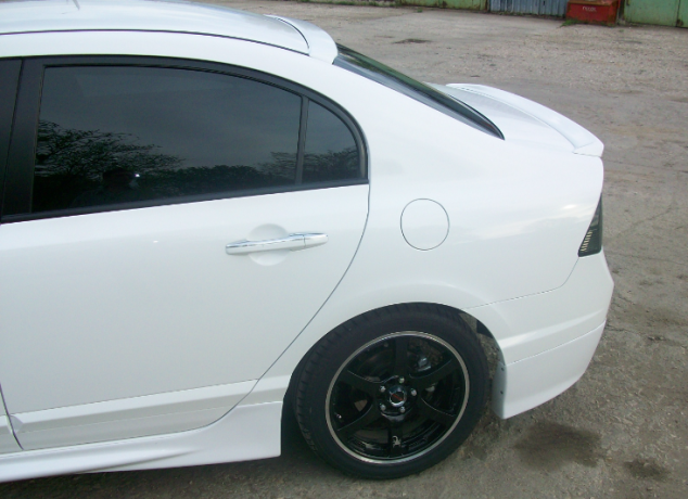 Лип спойлер для Honda Civic 4D (2006-2012) купить недорого с доставкой в Судак