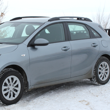 Рейлинги для Kia Ceed (2018-н.в.) Чёрный купить недорого с доставкой в Судак